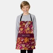 gin soda isometrisch patroon schort (Gedragen)