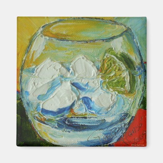 Gin Tonic Magnet Magneet (Voorkant)