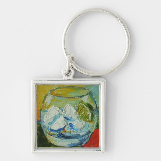 Gin Tonic Sleutelhanger (Voorkant)