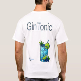 Gin Tonic T-Shirt – Crisp Botanical Cocktail