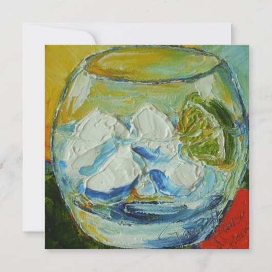 Gin Tonic Uitnodiging (Voorkant)