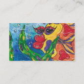 Gina de Goldfish Visitekaartjes (Achterkant)