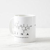 Gina peptide nom mug (Devant gauche)