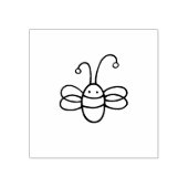 Gina's Bijen 1 Rubberstempel (Afrduk)