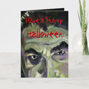 Ginette van de Halloween DRACULA-kaart Kaart
