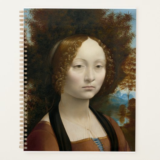 Ginevra de Benci by Leonardo da Vinci Planner (Voorkant)