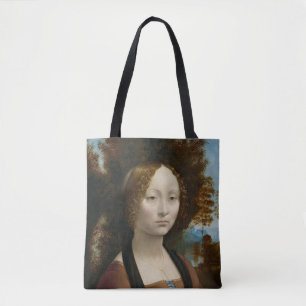 Ginevra de Benci door Leonardo da Vinci Draagtas