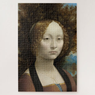 Ginevra de' Benci door Leonardo Da Vinci Legpuzzel
