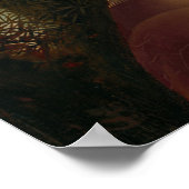 Ginevra de Benci door Leonardo da Vinci Poster (Hoek)