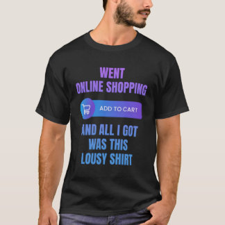 Ging online winkelen en allemaal kreeg beroerd Sho T-shirt