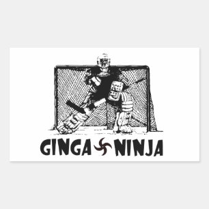 Ginga Ninja - Hockey Goalie Rechthoekige Sticker