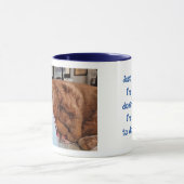 Gingembre Sleepy Chat Matin Mug (Centre)