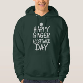 Ginger-acceptatiedag Hoodie