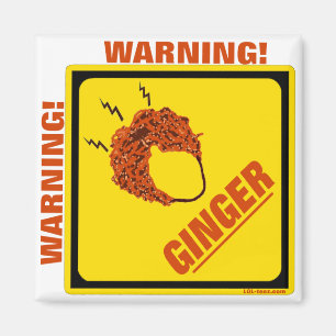 Ginger Alert. Magneet