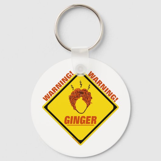 Ginger Alert. Sleutelhanger (Voorkant)