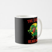Ginger Beard Man Funny St Patrick's Irish Leprecha Koffiemok (Voorkant rechts)