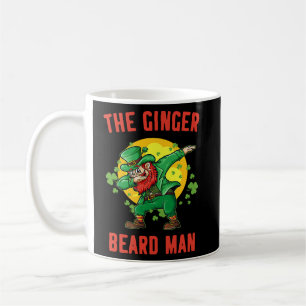 Ginger Beard Man Funny St Patrick's Irish Leprecha Koffiemok
