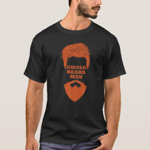 Ginger Beard Man Redhead Ginger Pap Vader Mannen T-shirt