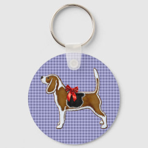 Ginger Bread Beagle Kerstkoekje Sleutelhanger