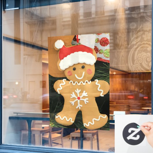 Ginger Bread Raamsticker (Cafe Raam)