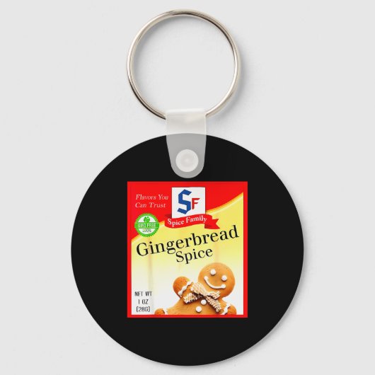 Ginger Bread Sce Group Costume Family Matching Hal Sleutelhanger (Voorkant)