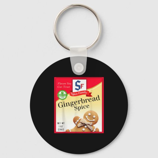 Ginger Bread Spice Group Costume Family Matching H Sleutelhanger (Voorkant)