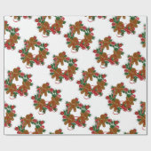 Ginger Brood Man Wrapping Papier (Vlak)