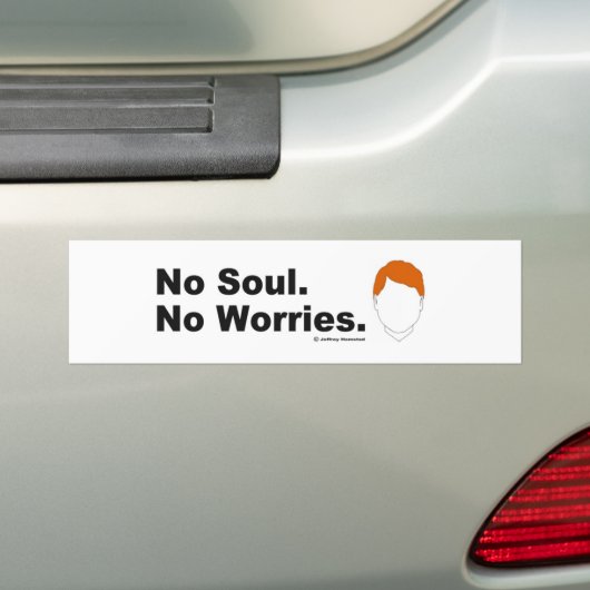 Ginger Bumpersticker (Op auto)
