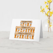 Ginger Cat Appreciation Day - 1 september Kaart (Gele Bloem)