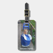 Ginger Cat Bagagelabel (Voorkant verticaal)