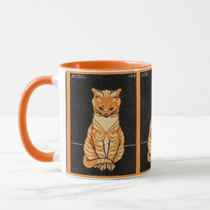 Ginger Cat beroemd gemaakt door Julie de Graag Mok