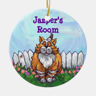 Ginger Cat Gifts & Accessoires Keramisch Ornament