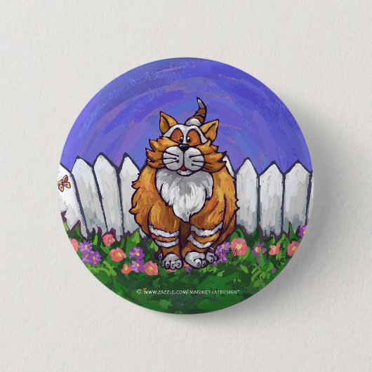 Ginger Cat Gifts & Accessoires Ronde Button 5,7 Cm (Voorkant)