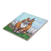 Ginger Cat Gifts & Accessoires Tegeltje (Zijkant)