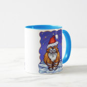 Ginger Cat Kerstmis Mok (Voorkant rechts)