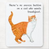 "Ginger Cat" Mousepad Muismat (Voorkant)