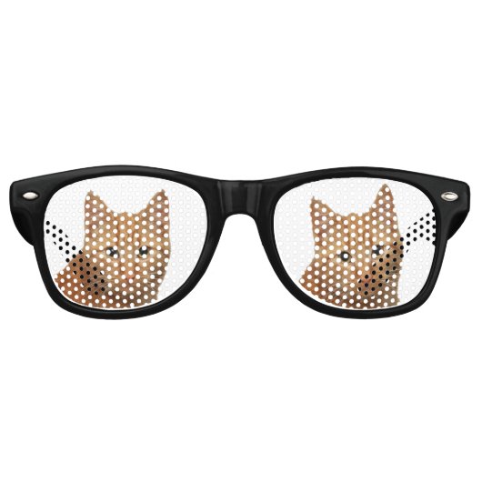 GINGER CAT NOVELTY LUNETTES DE SOLEIL TOMBES (Devant)