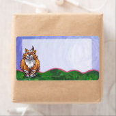 Ginger Cat Shipping Labels (Insitu)