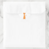 Ginger Cat Ster Sticker (Tas)