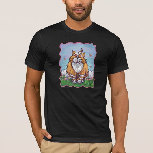 Ginger Cat T-Shirts (Voorkant)