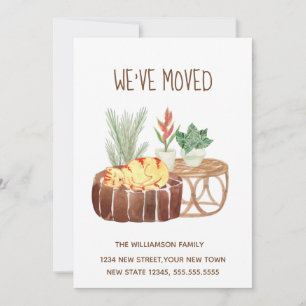 Ginger Cat We hebben een bewegende aankondiging