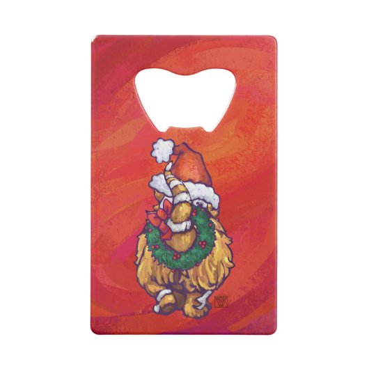 Ginger Chat Noël Sur Rouge (Dos)