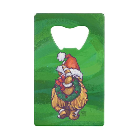 Ginger Chat Noël Sur Vert (Dos)