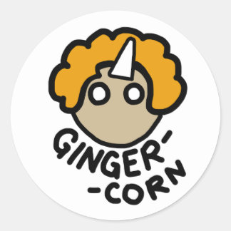 Ginger-Corn grap sticker