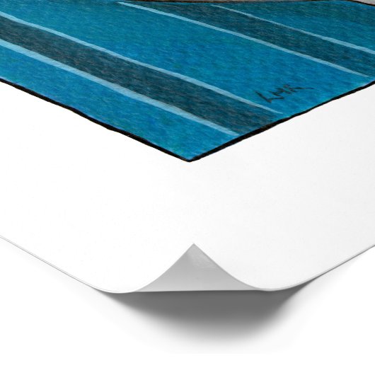 Ginger en Smokey - Whimsical Cat Art Print (Hoek)