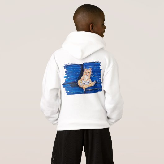 Ginger Gamer Cat (Dos entier)