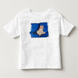 Ginger Gamer Cat Kinder Shirts