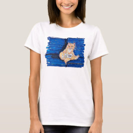 Ginger Gamer Cat T-shirt