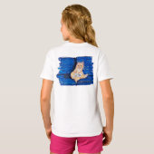 Ginger Gamer Cat T-shirt (Achterkant volledig)