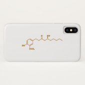 Ginger Gingerol Molecule Chemical Formule Case-Mate iPhone Case (Achterkant (horizontaal))
